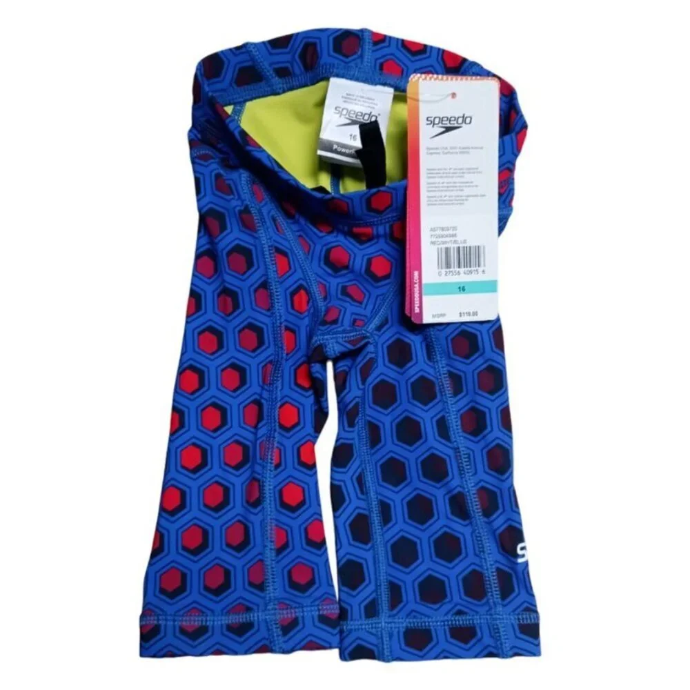 Speedo Vanquisher Jammer Mens Ultimate Performance Championship Tech Size 16 New